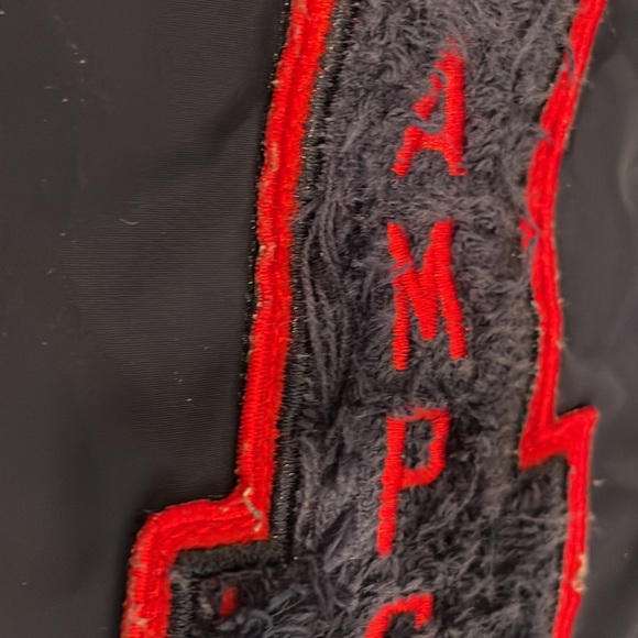 Vintage Tommy Hilfiger Navy/Red Bomber SzSm - Picture 15 of 16